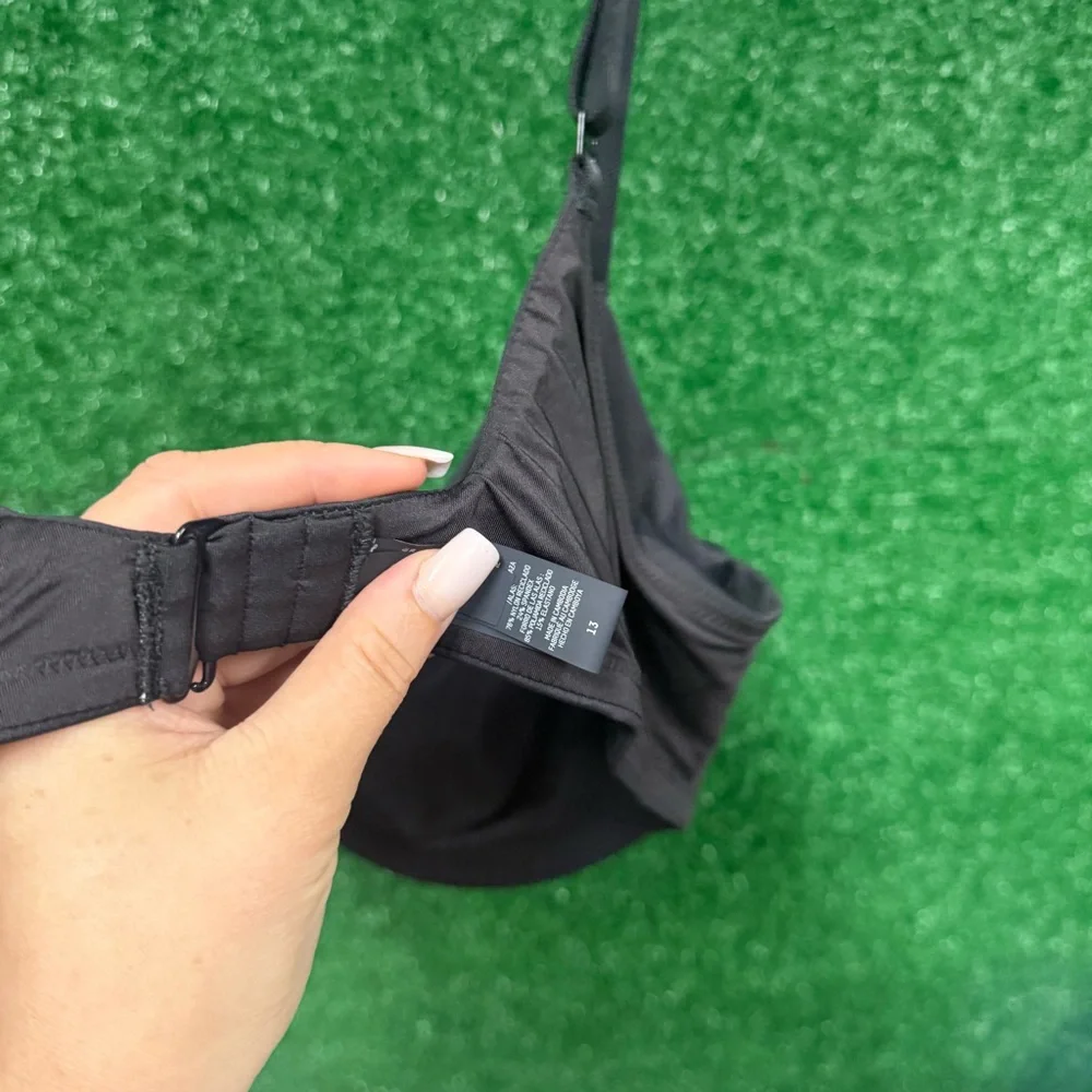 SKIMS Black Swim Bra - Picture 3 of 3